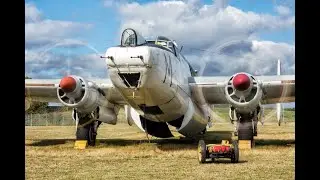 Avro Shackleton ENGINE RUN