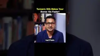 Turmeric Milk Makes Your Bone 10X Faster