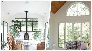 75 Large Contemporary Sunroom Design Ideas You'll Love ⭐