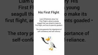 plus one English 'His first flight'#shorts#education