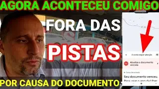 Fiquei fora da Uber por causa do documento atrasado