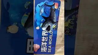 Sea World Animals Unboxing Satisfying Funny Video: Shark, Dolphin &hellip; #shorts