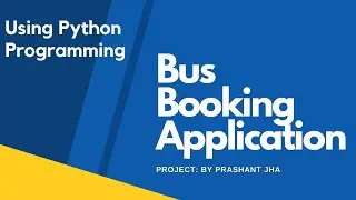 Bus Booking Application mini project using python programming #college #ai #application