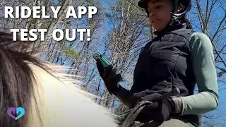 RIDING WITH RIDELY! RIDELY APP TEST OUT!