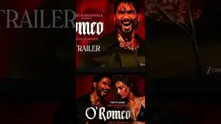 O ROMEO - Official Trailer |ShahidKapoor |Tripti Dimri |Sajid Nadiadwala's| Movie Trailer  #shorts