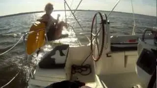 Sailing the Chesapeake by ABK Video   Jeanneau 39 DS