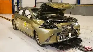 2019 Lexus ES - CRASH TEST (Very safe Luxury sedan)