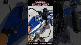 Classic Indian Chief @ El Camino Shop & Swap  #motorcycle #classicmotorcycles