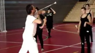 Pascal Dumas.Curs de la FECT al pavell&oacute; d'Ulldecona