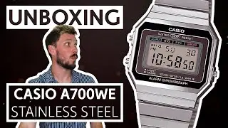 UNBOXING! - Retro Casio A700 in Stainless Steel