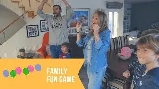 Ποιος θα σπάσει τα περισσότερα μπαλόνια; Super Fun Family Game | Evi Stathatou