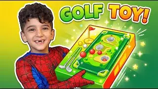 ЧЕЛОВЕК ПАУК ИГРАЕТ В МИНИ-ГОЛЬФ ДОМА! 🕷️⛳🏠