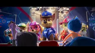 Inside Out Emotions Watching PAW Patrol The Movie Trailer