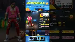 FREE FIRE MYSTERIOUS ID 😱 #shorts #short #freefireshorts