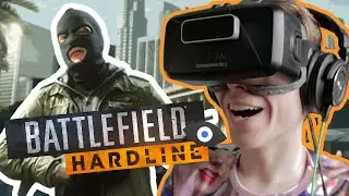 Battlefield Hardline in Virtual Reality (Oculus Rift: DK2)