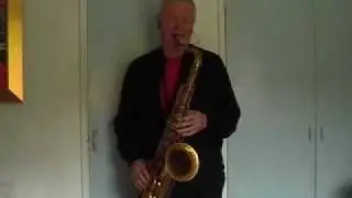 Somewhere over t'Rainbow - Tenor Sax jazz improvisation