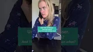 Casual German Phone Conversation: Green Smoothie 😋 #germanlesson #learngerman