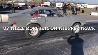 Overkill Vega race car test day