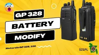 Motorola GP328 Battery Open || GP338 || S21PL ||