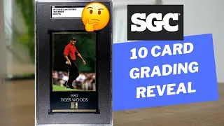 My 2nd SGC Submission - 10 Card Grading Reveal - Exciting Results!