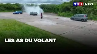 Leur arme, c'est leur voiture : regardez l'entrainement spectaculaire des conducteurs de s&eacute;curit&eacute;