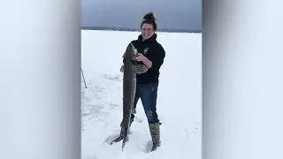 Quick sturgeon fishing season on Black Lake