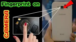 How to Set Camera Fingerprint Lock in Mobile Phone.