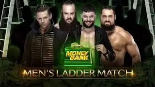 Money In The Bank 2018 Match Card - Men's Ladder Match