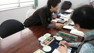 大泉カルチャースクール「俳画・はがき絵講座」