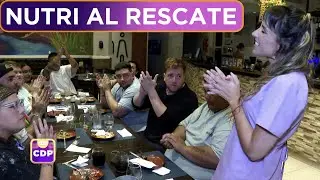 GUSTITO CON AYUDA: Estefi Pasquini apareció para que no se descontrole la salida de comida peruana