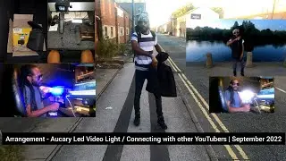 Arrangement - Aucary Led Video Light / Connecting with other YouTubers | September 2022 ❤💛💚