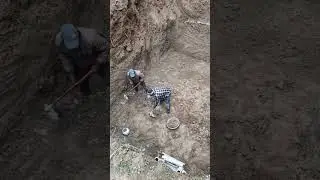 How to Build a Septic Tank  खुदाई कैसे करें12 बाई 15। हाइट 20 फुट!#Septic Tank #राज मिस्त्री#sehar