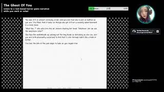 [Text Horror Game Narration] The Ghost of You - chuck it on while you work or relax