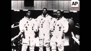 APOLLO 8 TAKE OFF AND RECOVERY - NO SOUND