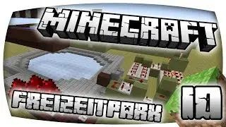 Minecraft Freizeitpark Part 10: Autoscooter Teil 2/2 (German/Deutsch)