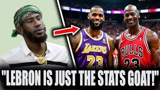 Iman Shumpert TORCHES LeBron Fans LIVE: “Michael Jordan NEVER Choked!” — GOAT Debate Erupts