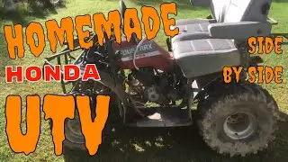 Super Illegal! Homemade UTV honda 300 DIY Side by Side