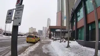 Snowy Winter Virtual Walk in Niagara Falls