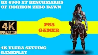 HORIZON ZERO DAWN - Max Settings 4K Benchmarks RX 6900 XT | Ryzen 7 5800X - SAM/RAGE MODE ON