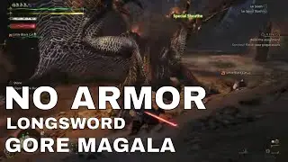 [Monster Hunter Wilds] Gore Magala vs Long Sword (No Armor)