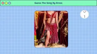 💃 Can You Guess the Bollywood Song by the Outfit? | Dress Challenge Quiz