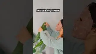 Bas 1 Mask Aur Deep Cleansing Done at HOME😇 #homeskincare #skincaretips