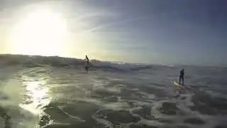 Antoine Albeau Julien Bouyer SUP Fev 2011 ile de R&eacute;