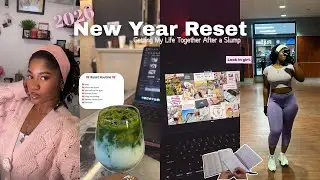 2026 New Year Reset | Getting My Life Together After a Slump | cleaning, gym, journaling & planning