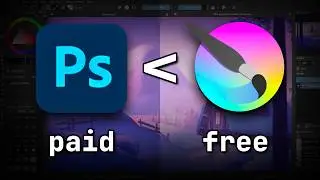 Adobe charges $600/year for this... Krita does it for FREE