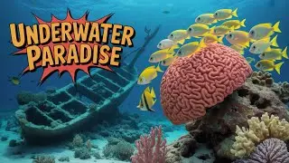 Relaxing Music | Beautiful Fish Under the Sea in Shipwreck