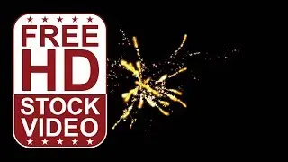 Free Stock Videos &ndash; abstract animated bursting sparks stars on black background 2D animation