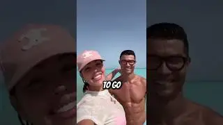 Ronaldo saw video of Cristiano Junior driving JET SKI