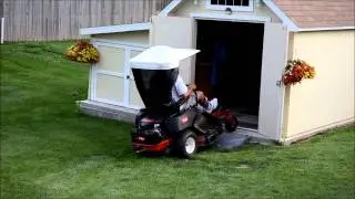 Sun Shade for a Toro Time Cutter
