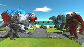 Battle Kaiju: Shimo Team VS Kong 2024 Team in ARBS